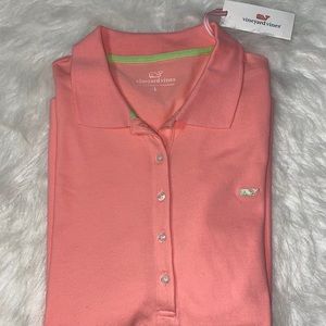 Vineyard Vines Womans Short Sleeve Polo